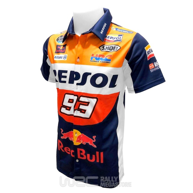 CHEMISE REPSOL HONDA TEAM MOTO GP MARC MARQUEZ 93